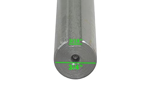 AlveyTech 3/4 x 10 Jackshaft with 3/16 Keyway for Go-Karts & Mini Bikes