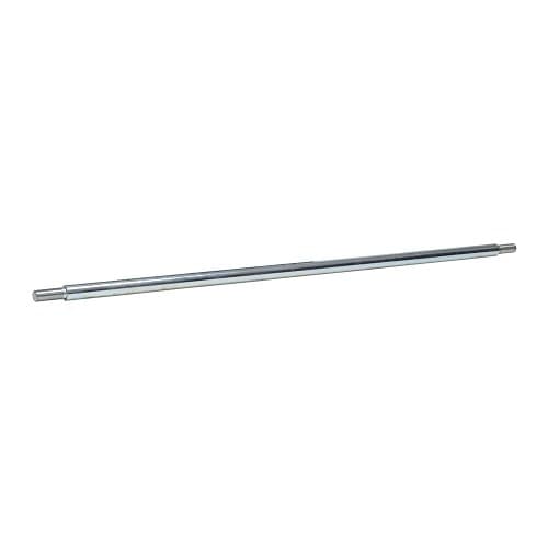 44 Steel Axle Rod with Step-Down & Fine Thread - Keyed Shaft for Electric/Gas ATV, Go-Kart, Quad, Cart/Trailers, Front and Rear Live Hub Wheel Assembly