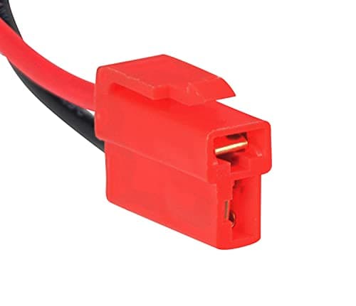 AlveyTech 6x4x1 Inch Wire Harness for Kid Trax 6V Batteries - Durable Rectangular Connector with Holder & ATO Fuse