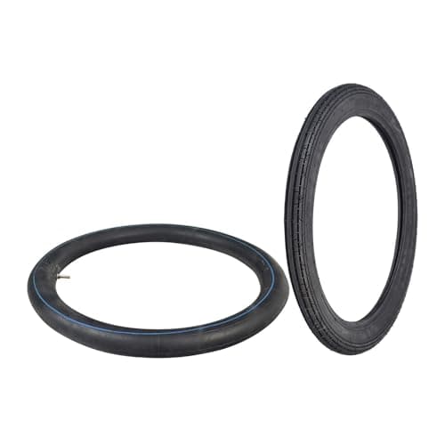 AlveyTech 2.25-17 Inner Tube and Tire Kit for Scooters & Mopeds - Replacement Bundle with CY101 Tread