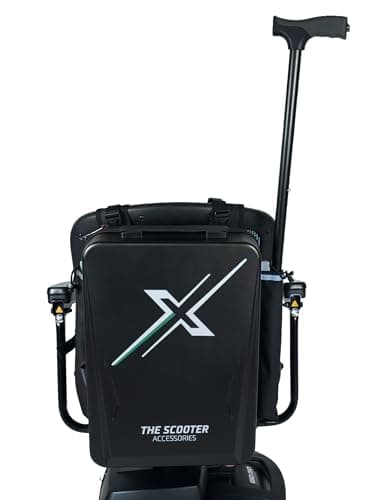 Lockable Backseat Accessory for ScootPack Mobility Scooter Easy Mount