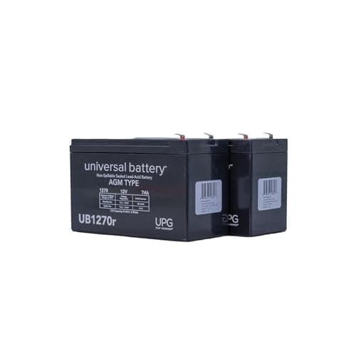 24V Sealed Lead Acid Battery Pack for Pocket Bikes - Set of 2 Rechargeable Batteries