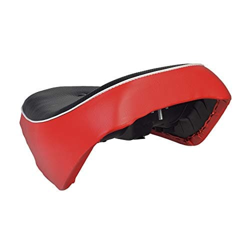AlveyTech Stylish Black & Red Replacement Seat for Baja MB165 & Falcon Mini Bikes - Comfortable DIY Accessory