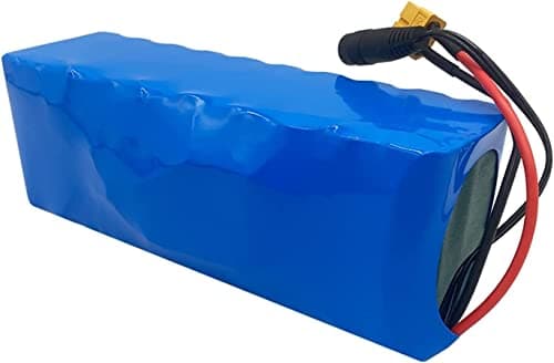 36V 30Ah Rechargeable Lithium-Ion Battery Pack for E-Bikes, 150W-500W Motor, Includes Built-in BMS & Charger