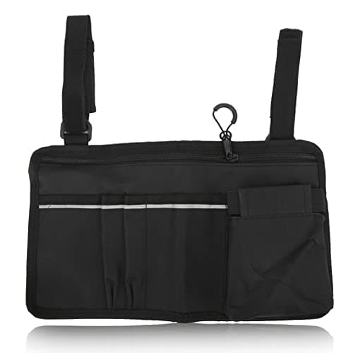 Enhanced Storage & Night Visibility Pouch for Wheelchair Users