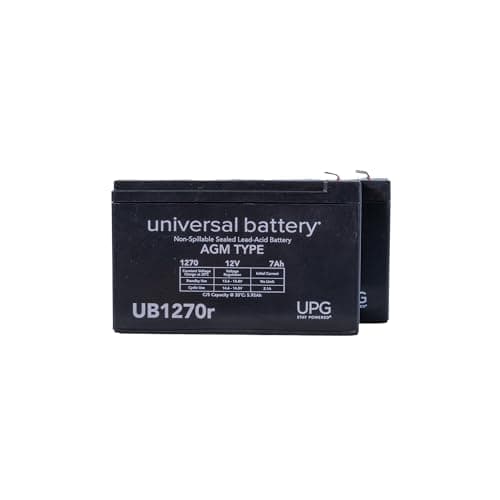 24V Sealed Lead Acid Battery Pack for Pocket Bikes - Set of 2 Rechargeable Batteries
