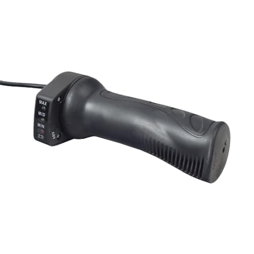 AlveyTech 48V 4-Wire Hand Throttle with LED Battery Meter