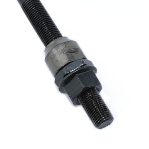 190mm Black 26 TPI Conical Lock Nut Bike Rear Hub Axle - 1PC