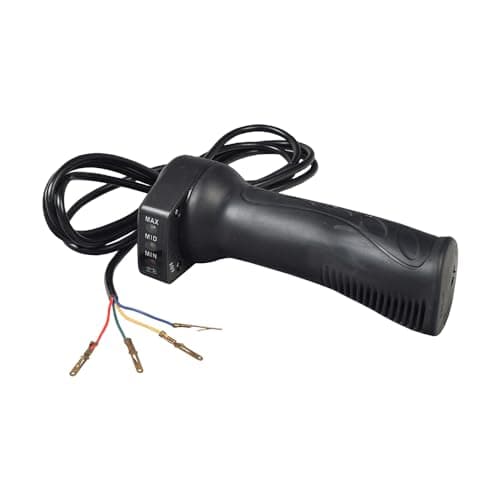 AlveyTech 48V 4-Wire Hand Throttle with LED Battery Meter
