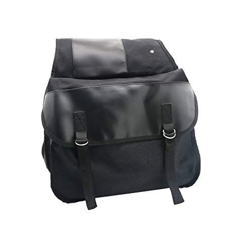 Universal Black Motorbike Saddle Bag for Sportster, Honda, Yamaha, Suzuki, Kawasaki