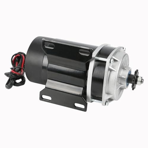 DC 48V 600W Go Kart Brushed Electric Motor for DIY Quad Trike and More