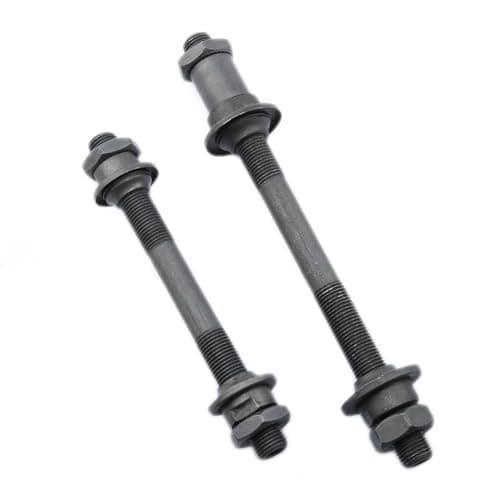 Black Hollow Axle Kit for Mountain Bike 108mm, 145mm - 2PCS