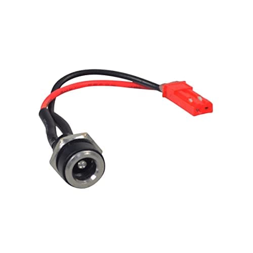 GOTRAX GXL V2, XR Elite Charger Port, 5.5 mm OD, 2.5 mm ID, 2 Cable Power Harness - AlveyTech