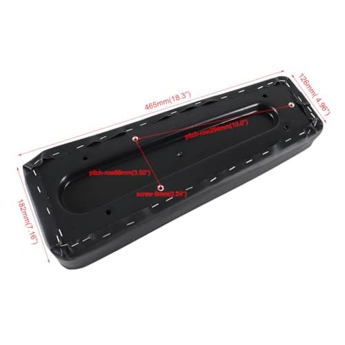 CT200U Seat Pad for Coleman ct200 Mini Bike Black