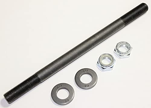 5/8"x10" Mini Bike Axle Kit with Thick Washers & Lock Nuts