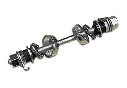 CYCLEZ 140mm 5/16" Bicycle Hub Axle Kit, Made in Taiwan