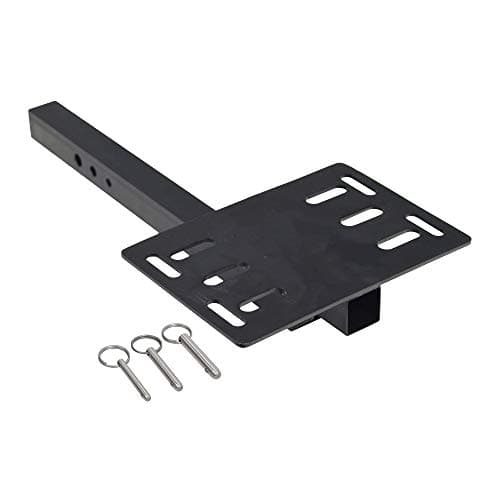 Matte Black Universal Mobility Scooter Rear Trunk & Bracket Assembly