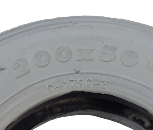 AlveyTech 8"x2" C179G Pneumatic Tire with Ribbed Tread