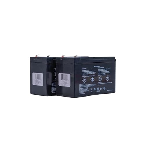 24V Sealed Lead Acid Battery Pack for Pocket Bikes - Set of 2 Rechargeable Batteries