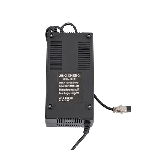AlveyTech 48V 1.8A 3-Prong Battery Charger