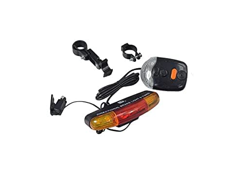 Battery Operated Brake Light & Turn Signal for Bikes & Scooters with Horn