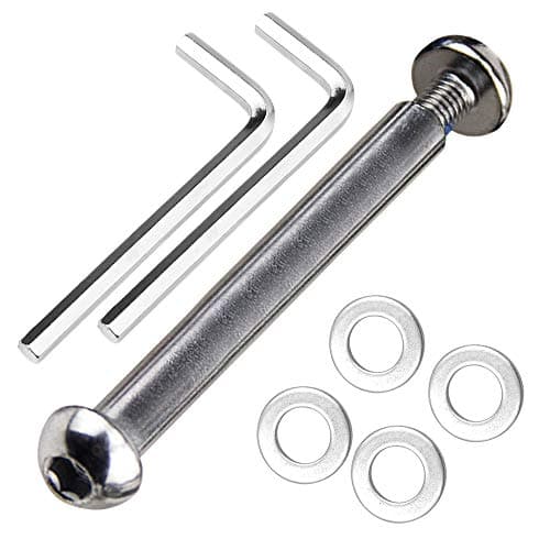 8mm-86mm 8.8 Grade Carbon Steel Axle Allen Screw Bolt Set for Scooter
