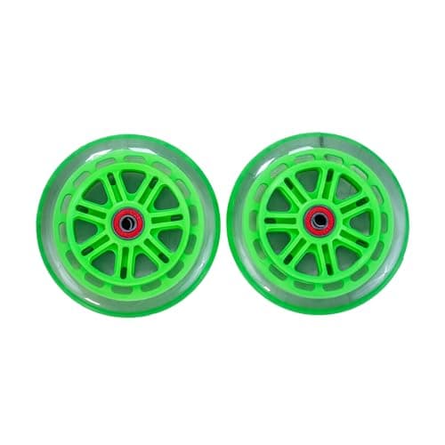 AlveyTech 125mm Clear Wheels for Razor A3 Kick Scooter