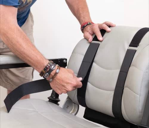 Water Resistant Monster Scooter Seat-back Bag - Large Storage Solutions