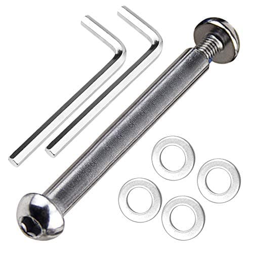 8mm-86mm 8.8 Grade Carbon Steel Axle Allen Screw Bolt Set for Scooter