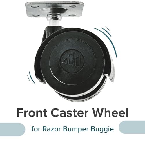 AlveyTech Front Caster Wheel for Razor Bumper Buggie