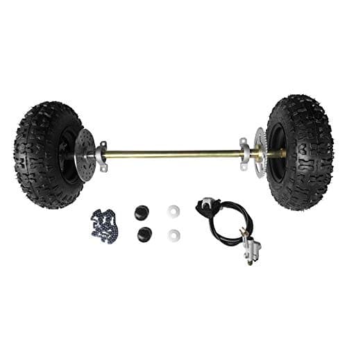 29 Inch Rear Axle Wheel Hub Set with T8F Chain for DIY Go Karts