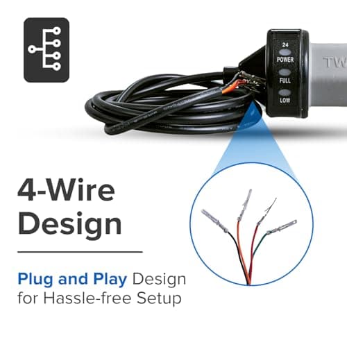 AlveyTech 4-Wire Twist Grip Throttle for Razor E300 (Versions 2-7)