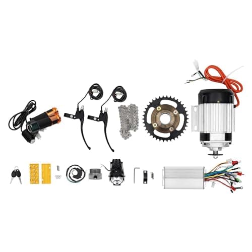 48V 750W Brushless DC Motor Kit for 3-Wheeled Electric Tricycle