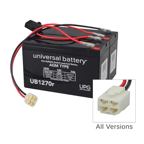 AlveyTech 24 Volt Battery Pack for Razor Dirt Quad Electric ATV - Premium Rechargeable AGM Batteries, Replacements, 7 Ah, Four-Wheeler System Only  
AlveyTech 24 Volt Battery Pack for Razor Dirt Quad Electric ATV - High Capacity, Replacement Set of 2