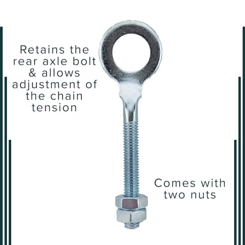 Heavy Duty Rear Axle Chain Tensioner Adjusting Assembly - Replacement Bike Accessories