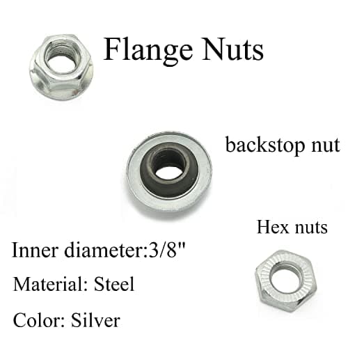 185mm Bicycle Multiple Speed Rear Hub, 3/8" Shimano Silver