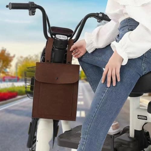 Electric Scooter Handlebar Bag: Storage & Phone Holder