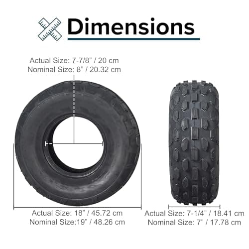 Knobby Tire for Coleman Mini Bikes
