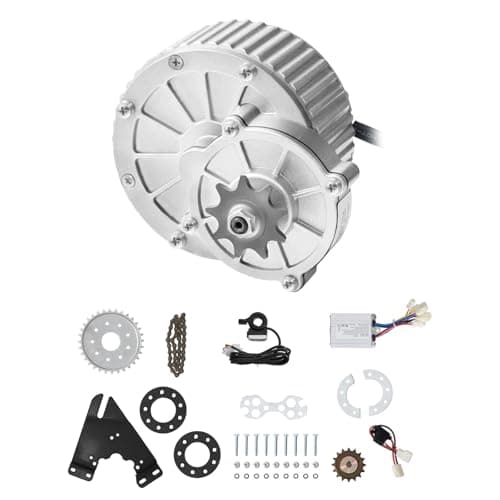 Happybuy 36V Brushed DC Motor Kit 450W 3000rpm with Advanced Controller & Throttle