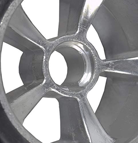 AlveyTech Solid Rear Wheels - 4 1/2 x 2 1/2 for Razor Ground Force Electric Go-Kart