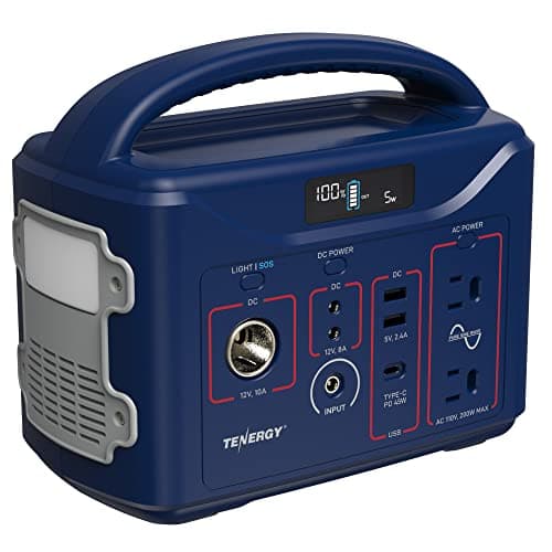 Tenergy T600 Portable Power Station for Outdoors and Emergencies