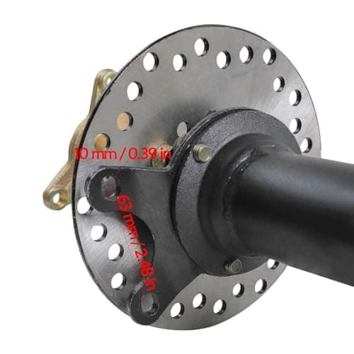 860mm Split Axles with Hubs Brake Discs for ATV/UTV/Karting Golf Cart