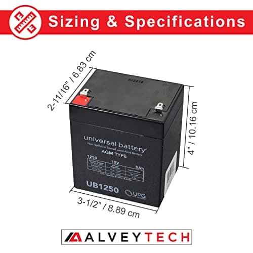 AlveyTech 24 Volt Battery Pack (5 Ah with Harness) - Razor eSpark Compatible