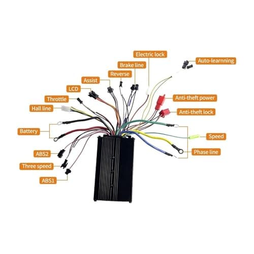 48V 2500W Split Design Motor for Electric Bicycle Wheel Drive Moped Engine Buggy