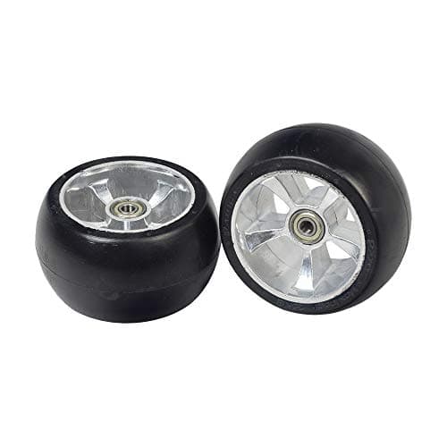 Replacement Front Wheels for Razor Go-Karts - 4-1/2 x 2-1/2 Solid Rubber Drift Tires