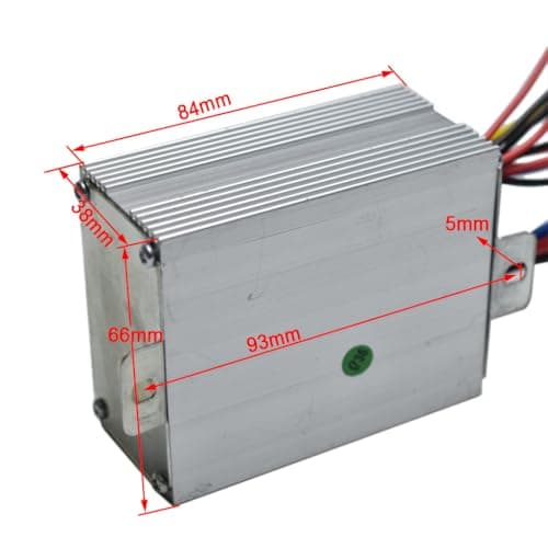 36V 500W Brushless DC Motor Kit with Speed Controller for Electric Scooter/Bike (with 36V Throttle Grips)