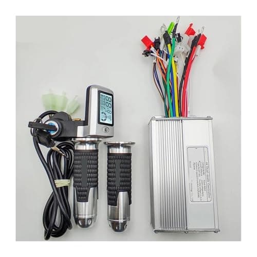 36V 48V 60V 500W 30A Motor Drive Controller with LCD Display 3-Speed Throttle (36 48V 500W-LCD-8)