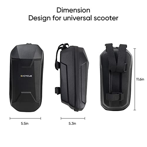 G-CYCLE Waterproof Handlebar Bag for Electric Scooter, 3L Capacity