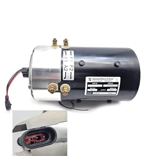 48V 5kW DC Excited Motor DV9-4009-GN for Golf Cart Forklift