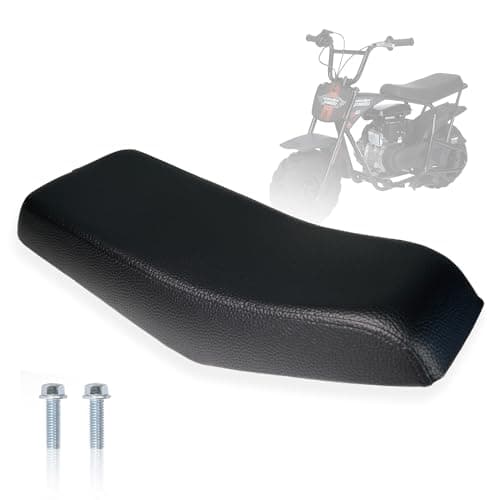 New Seat Upgrade for Monster Mega Moto Mini Bikes (Black)